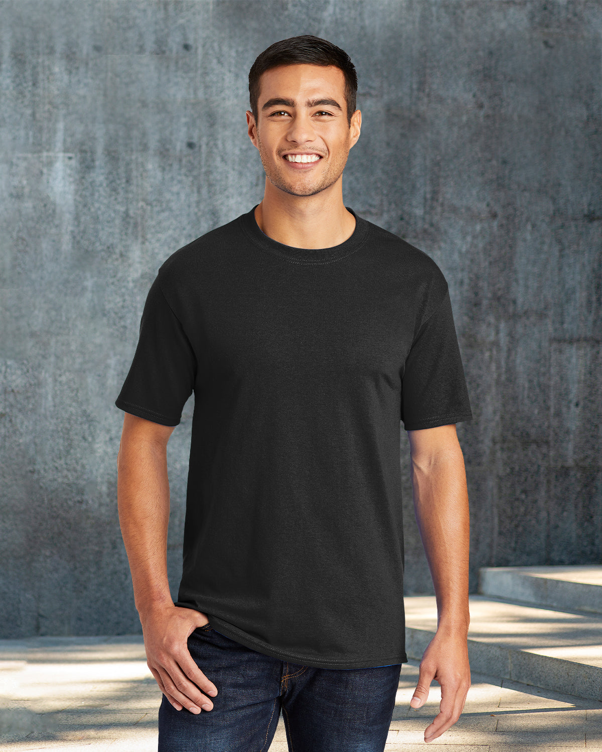Port & Store PC55 Core - Company® GH T-Shirt Apparel Blend –